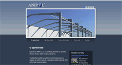 Desktop Screenshot of anipol.cz