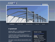 Tablet Screenshot of anipol.cz
